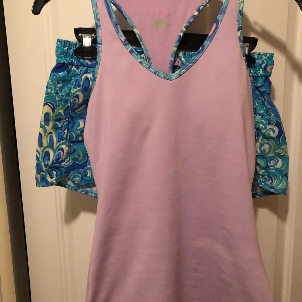 Lilly Pulitzer Luxletic outfit